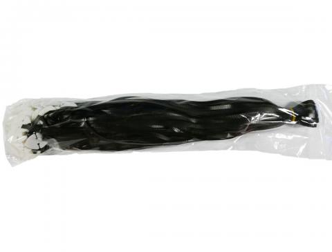 Balloon Ribbon and clip Black 50pk
