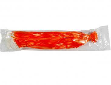 Balloon Ribbon and clip Orange 50 pk