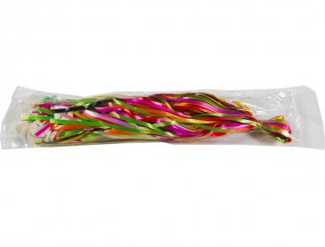 Balloon Ribbon and clip Assorted 50pk