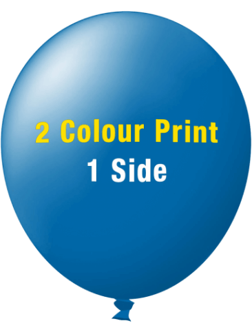 Custom Printed Balloons (40cm Standard, 2 Colour Print, 1 Side) Custom Printed Balloons (40cm Standard, 2 Colour Print, 1 Side)